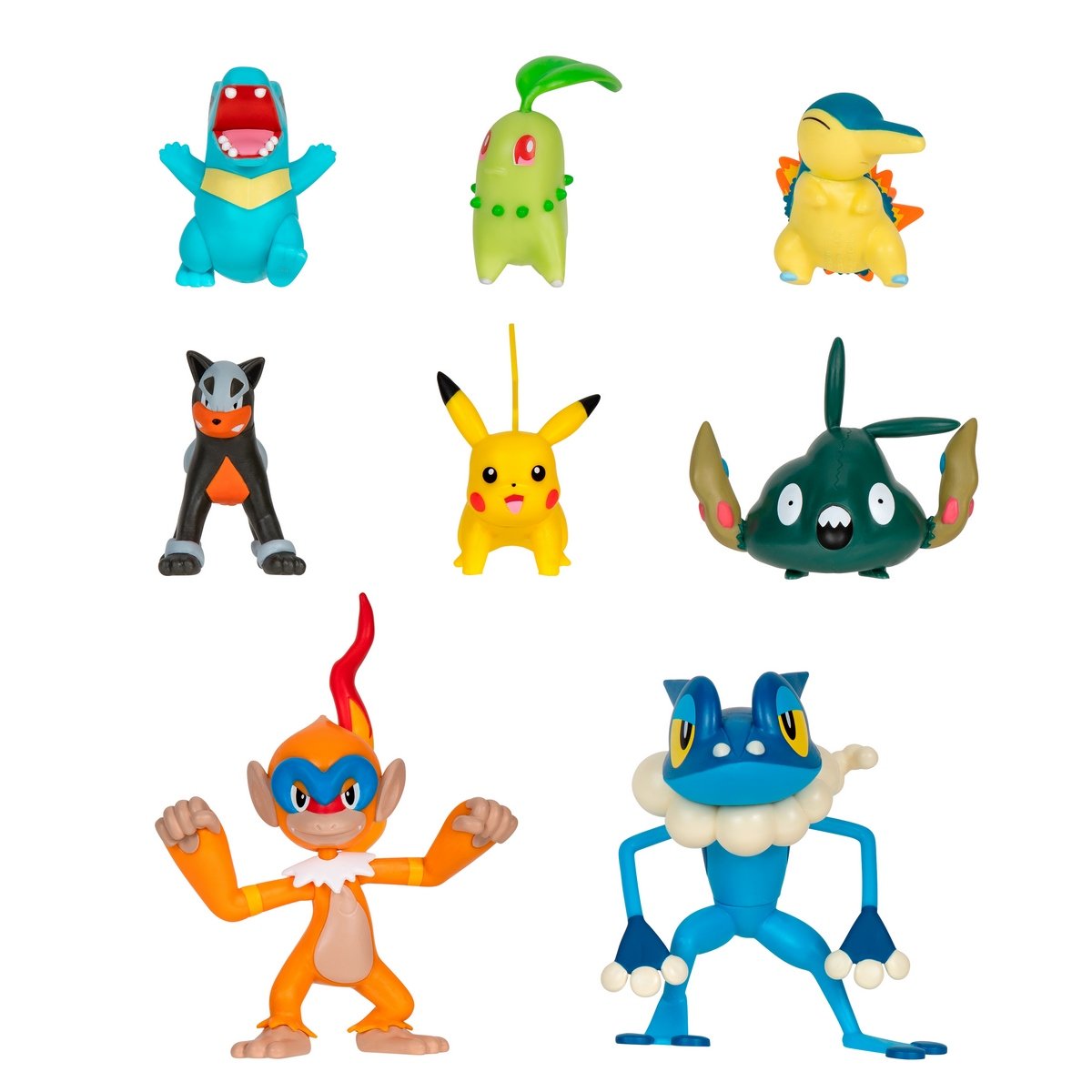Pokemon Pack 8 Figuras De Batalla