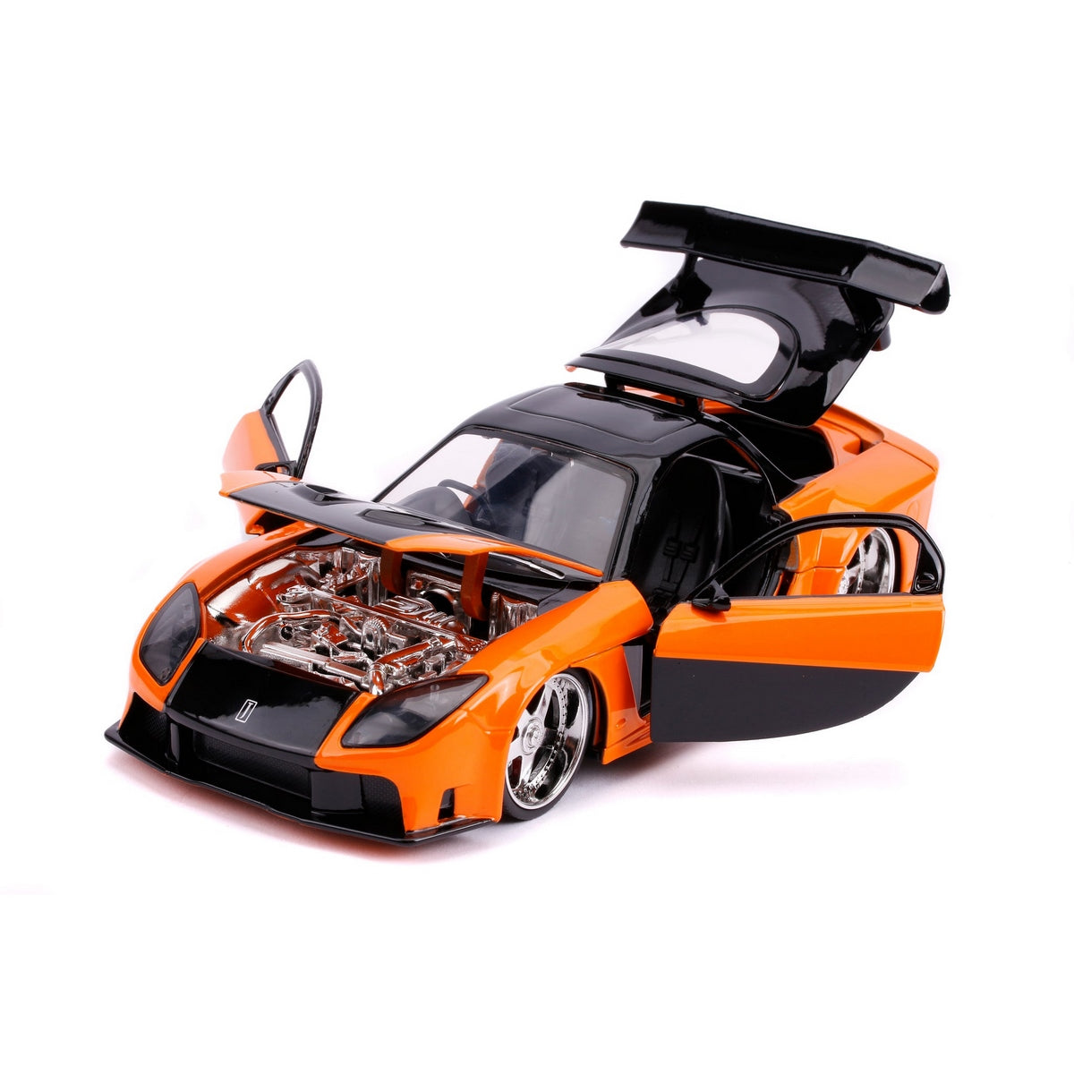 Vehiculo Rapido & Furioso Hans Mazda Rx-7 1:24 Jada