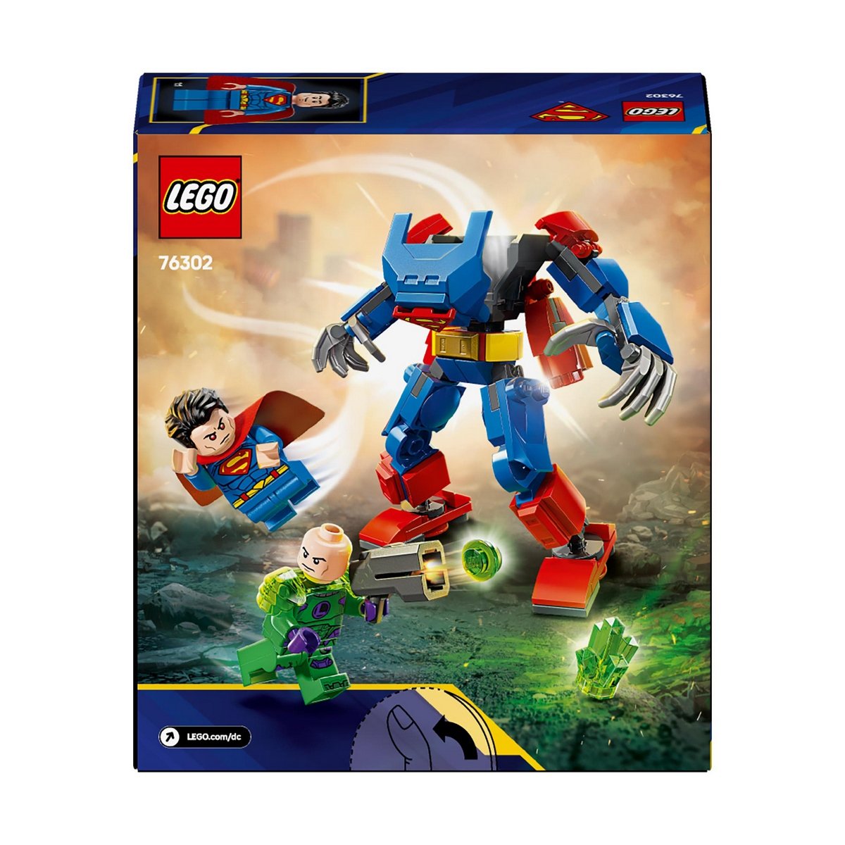 Armadura Robótica De Superman Vs. Lex  Lego Super Heroes