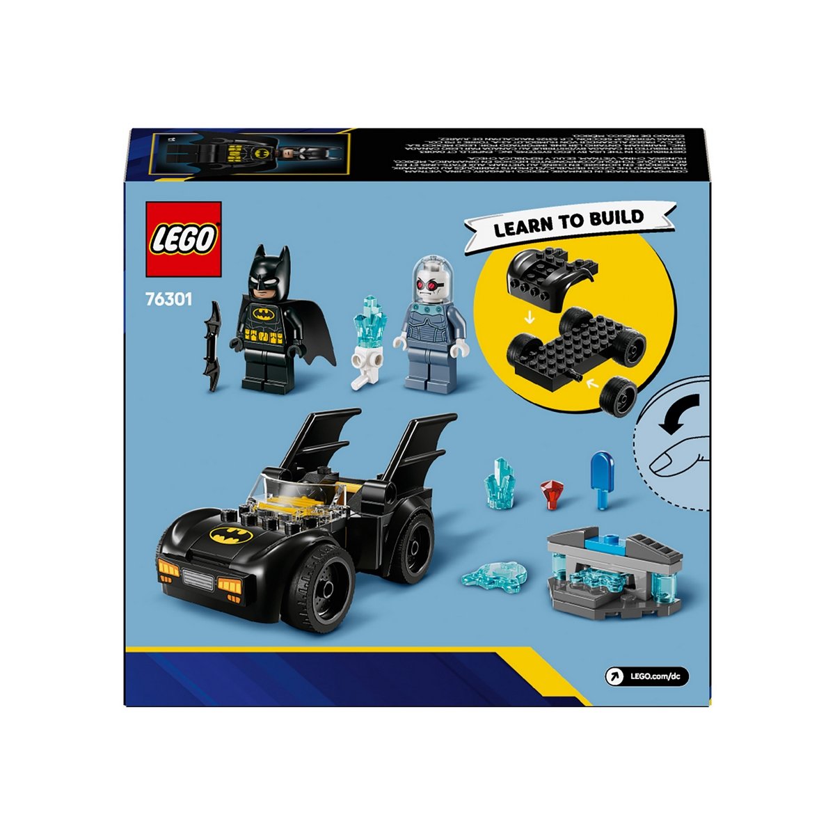 Batman Y Batmóvil Vs. Mr. Freeze Lego Super Heroes