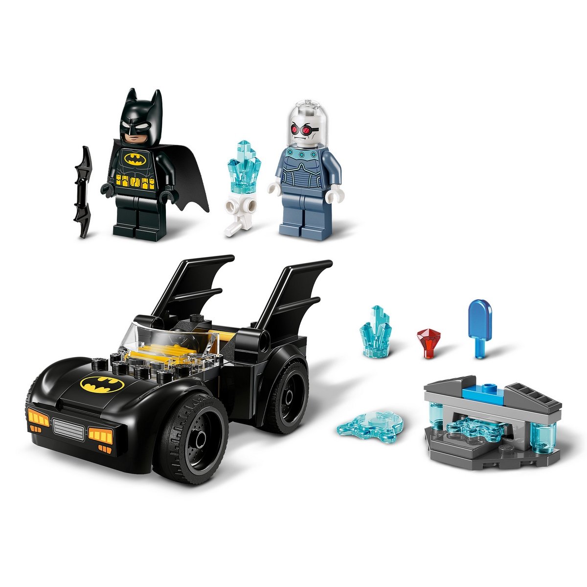 Batman Y Batmóvil Vs. Mr. Freeze Lego Super Heroes
