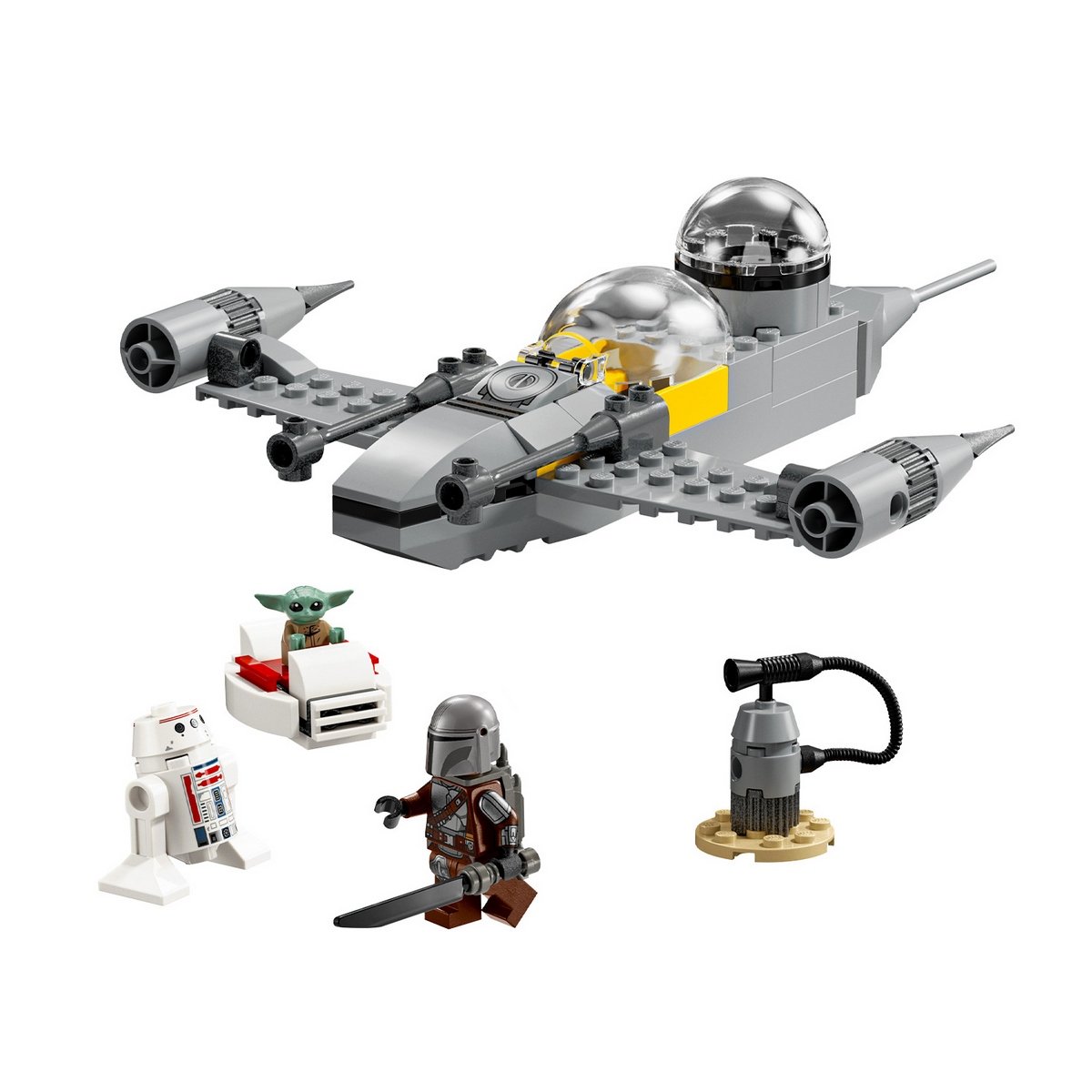 Blokees Figures | Star Wars | Champion Class | CC05 | Din Djarin & Grogu STAR WARS