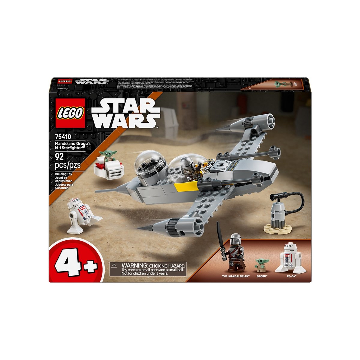 Caza Estelar N-1 De Mando Y Grogu Lego Star Wars