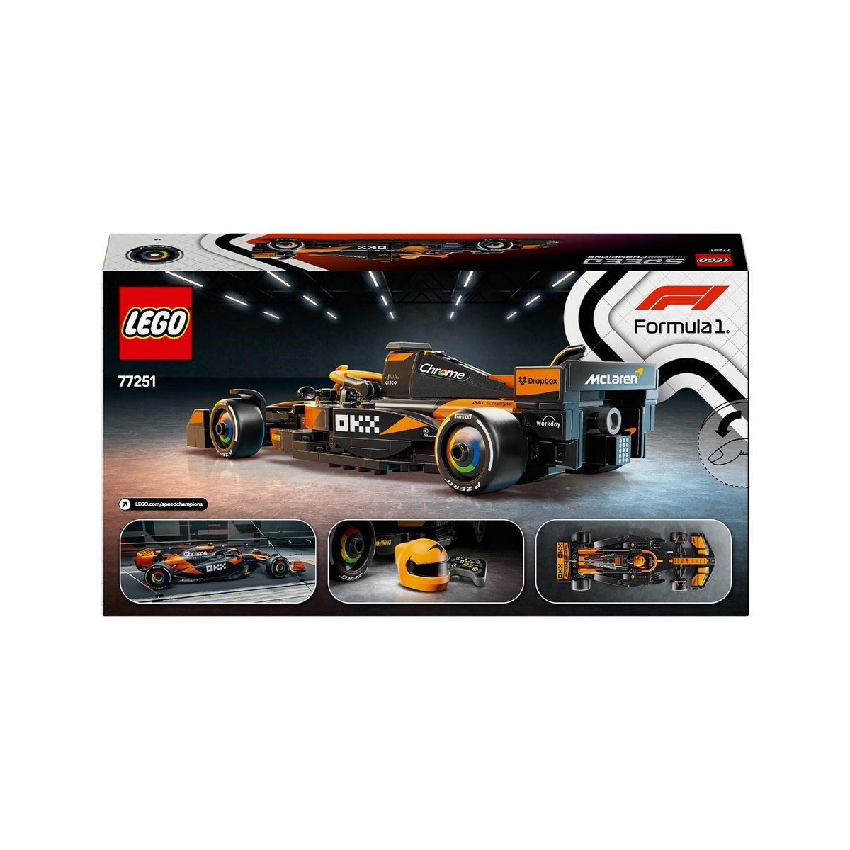 Auto De Carreras Mclaren F1 Team Mcl38 Lego Speed Champions