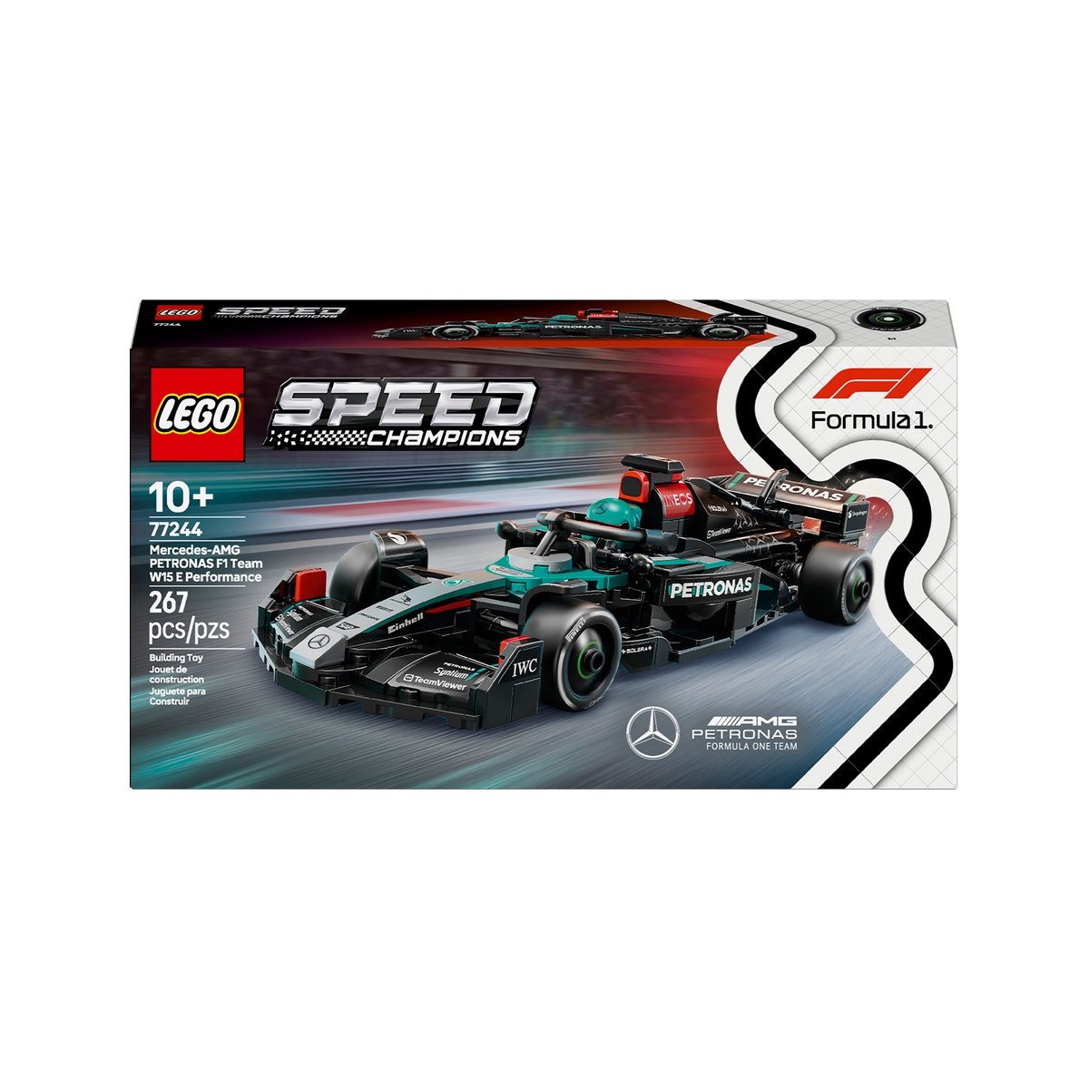 Auto De Carreras Mercedes-Amg F1 W15 Lego Speed Champions