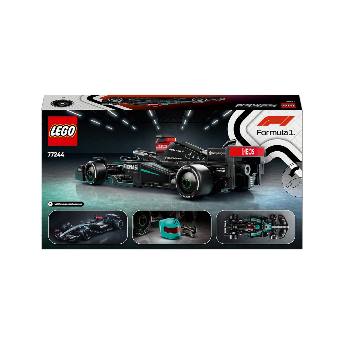 Auto De Carreras Mercedes-Amg F1 W15 Lego Speed Champions