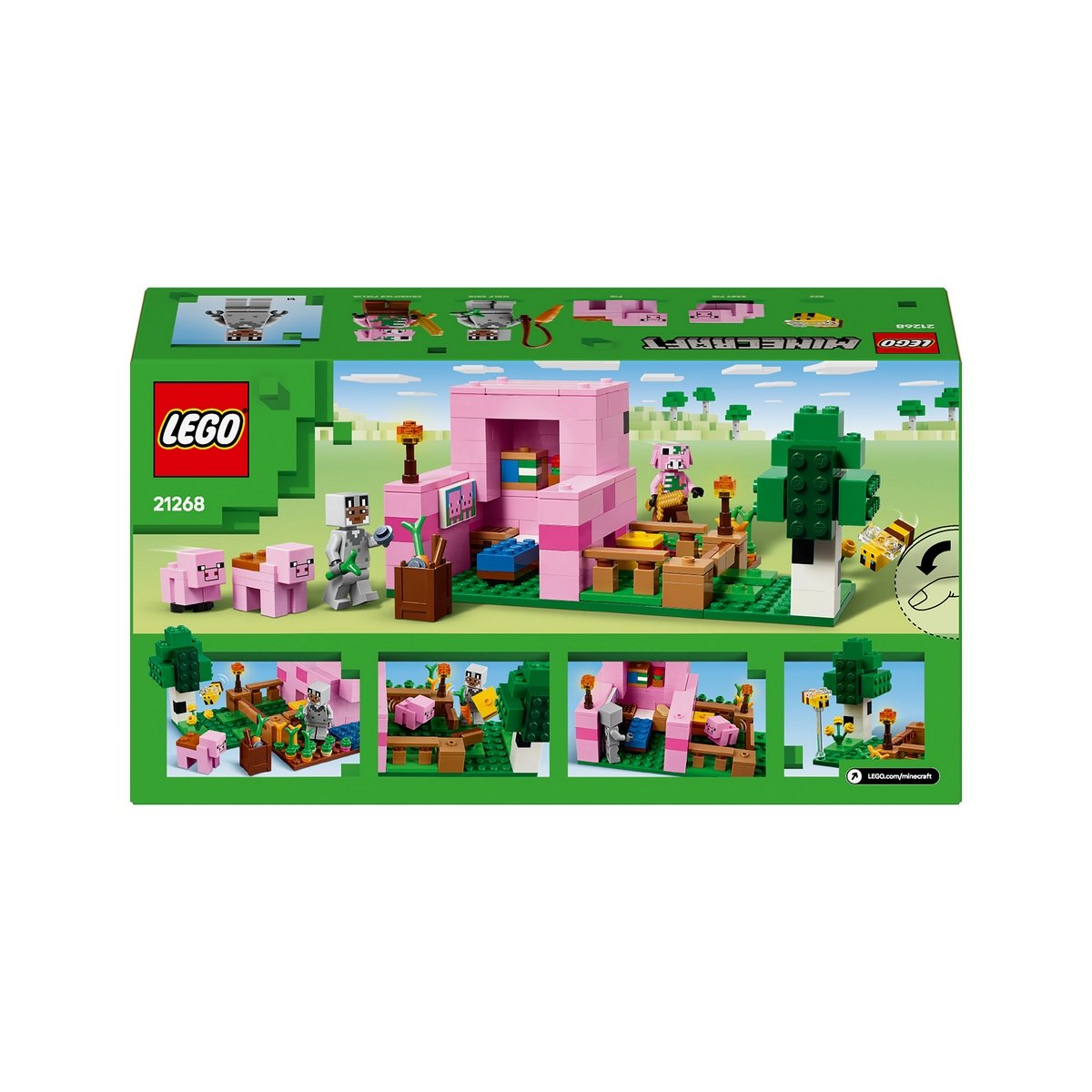 La Casa-Cerdo Bebé Lego Minecraft