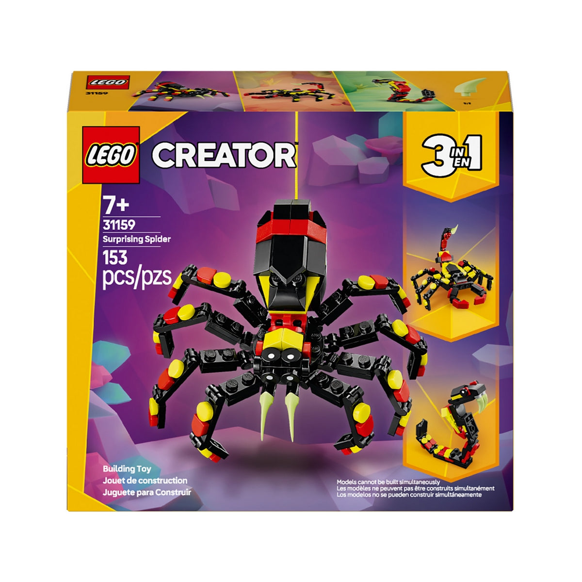Fauna Salvaje Araña Misteriosa Lego Creator
