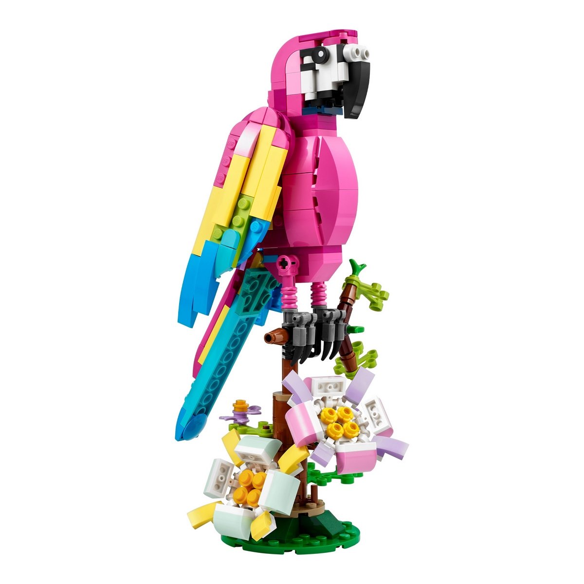 Loro Rosa Exótico Lego Creator