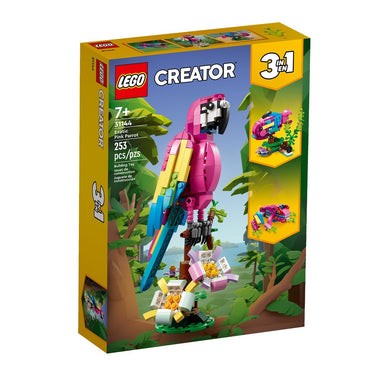 Loro Rosa Exótico Lego Creator