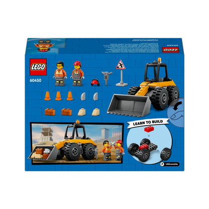 Cargadora Con Ruedas Amarilla Lego City