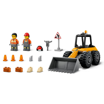 Cargadora Con Ruedas Amarilla Lego City