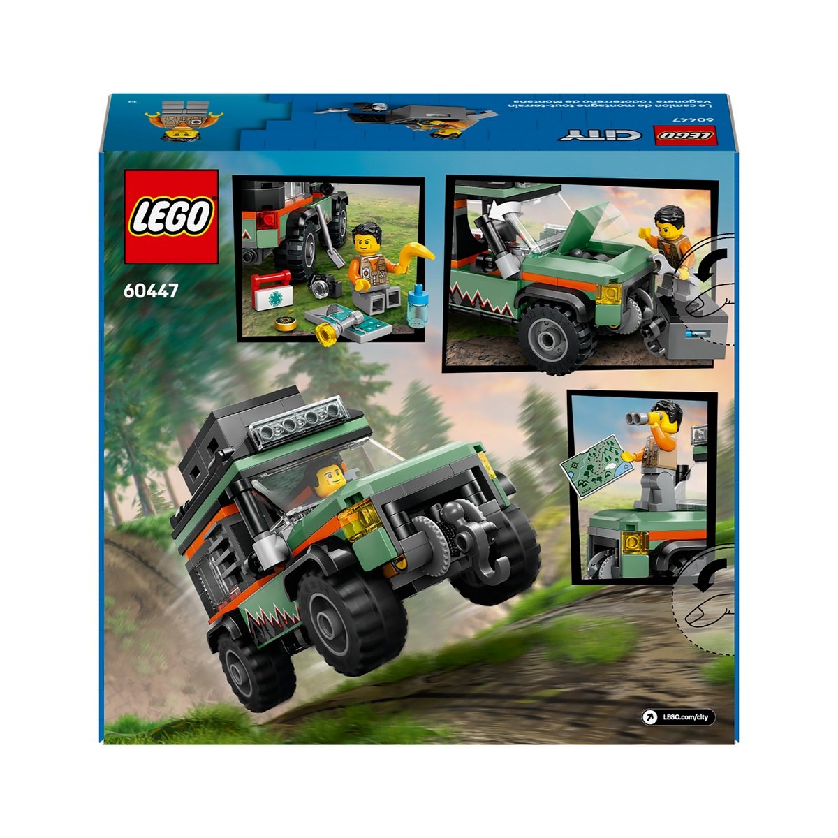 Todoterreno 4X4 De Montaña Lego City