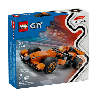 Piloto De F1 Con Auto Mclaren Lego City