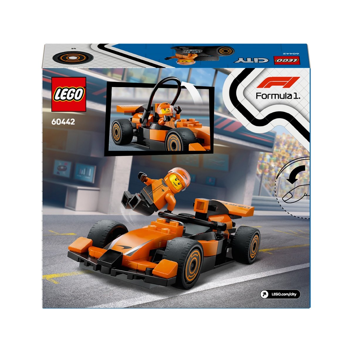 Piloto De F1 Con Auto Mclaren Lego City