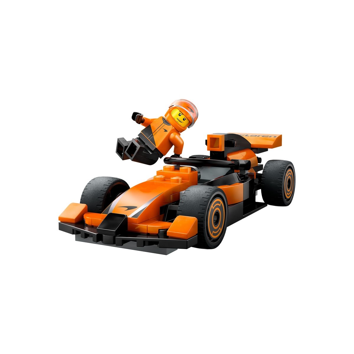 Piloto De F1 Con Auto Mclaren Lego City
