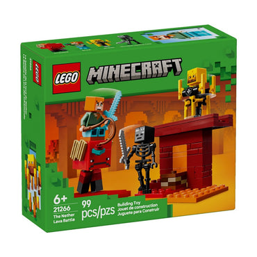 La Batalla De Lava Del Inframundo Lego Minecraft