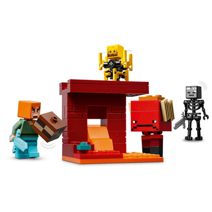 La Batalla De Lava Del Inframundo Lego Minecraft
