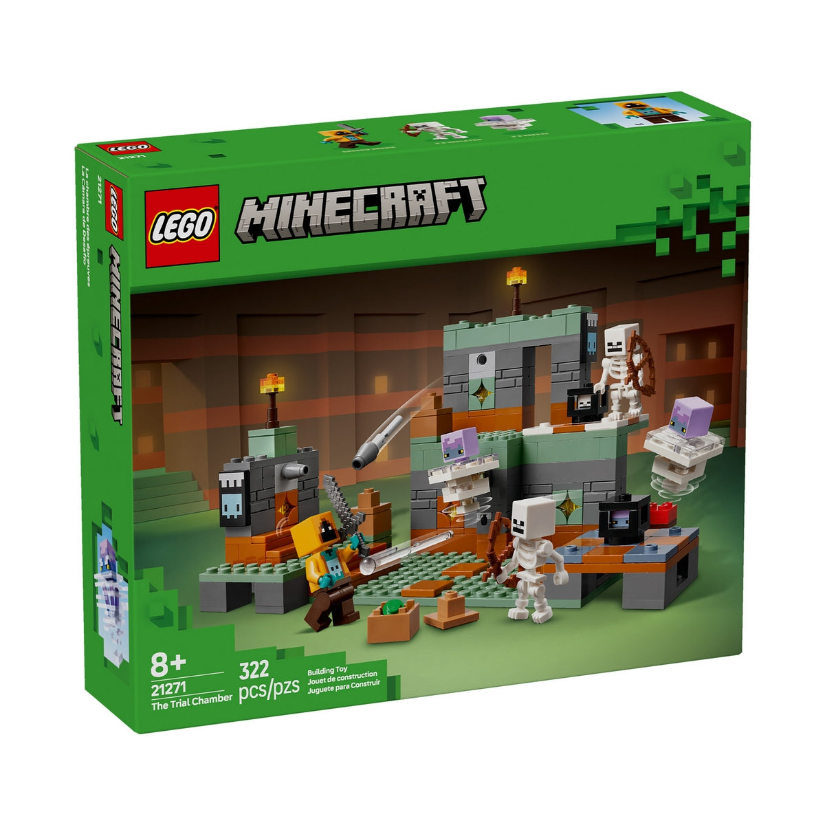 La Cámara De Desafío Lego Minecraft