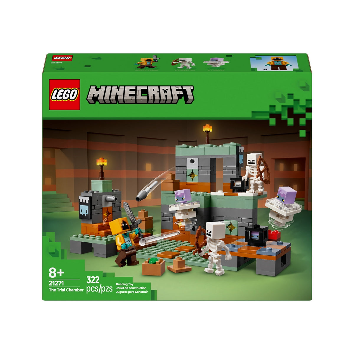 La Cámara De Desafío Lego Minecraft
