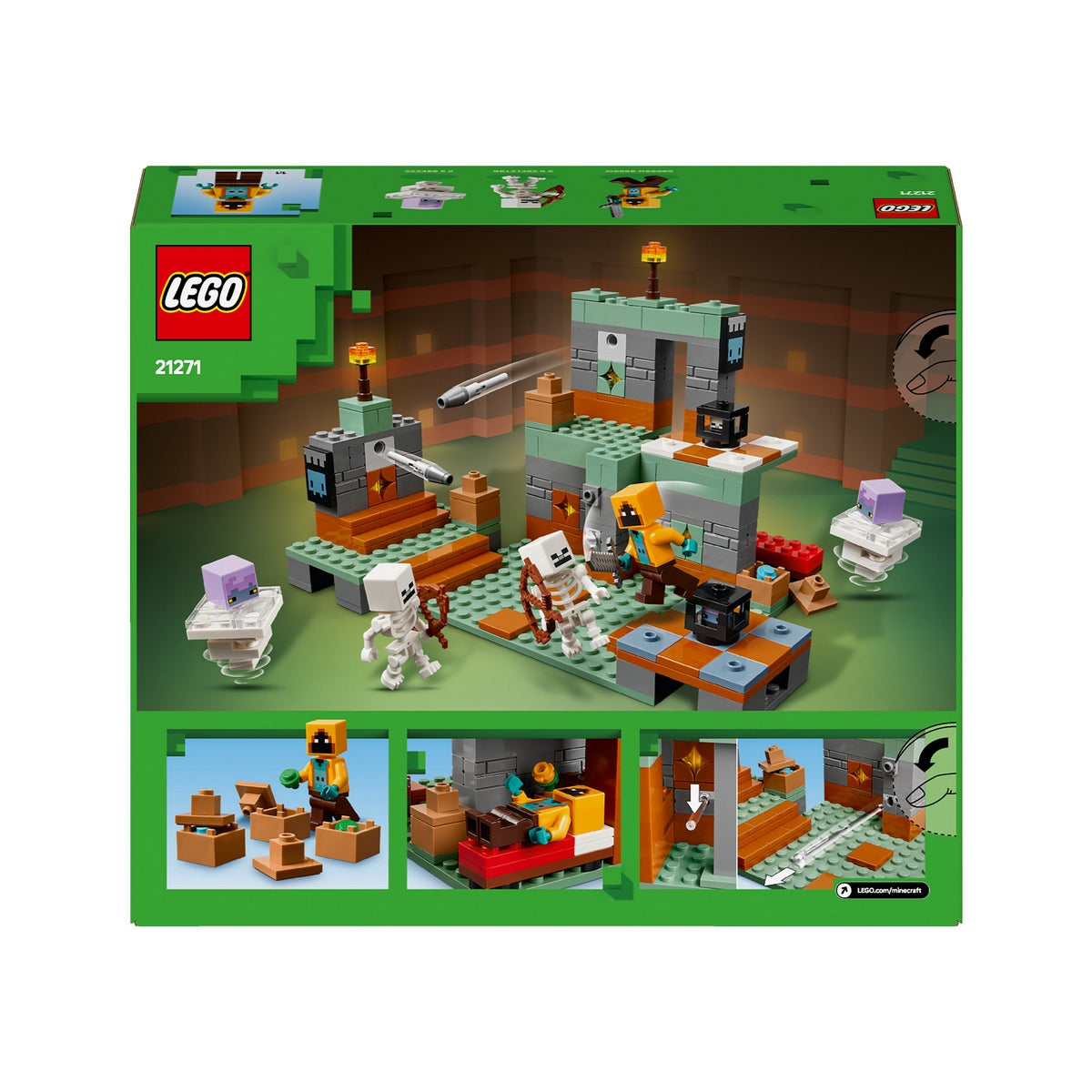 La Cámara De Desafío Lego Minecraft