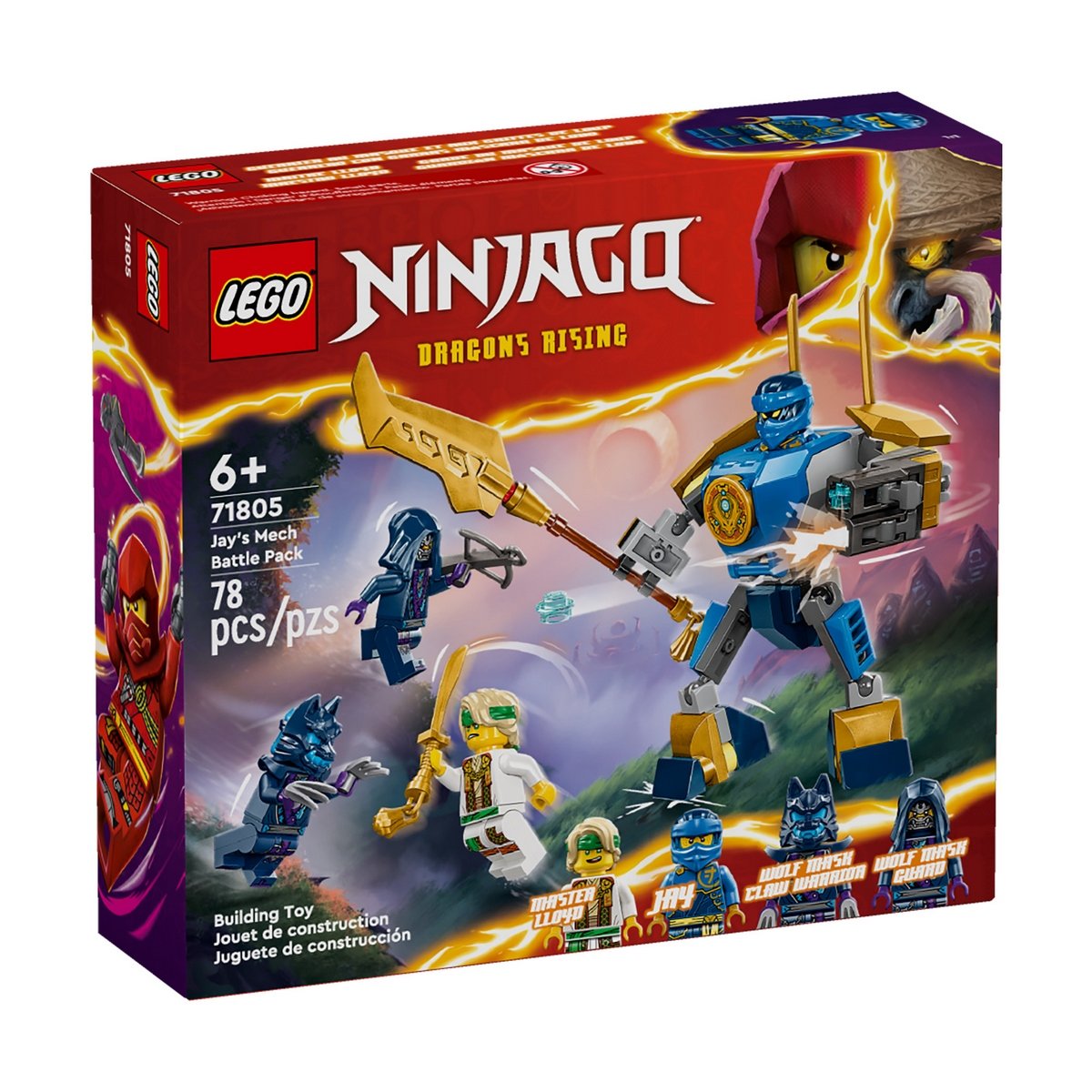 Pack De Combate Armadura De Jay Lego Ninjago