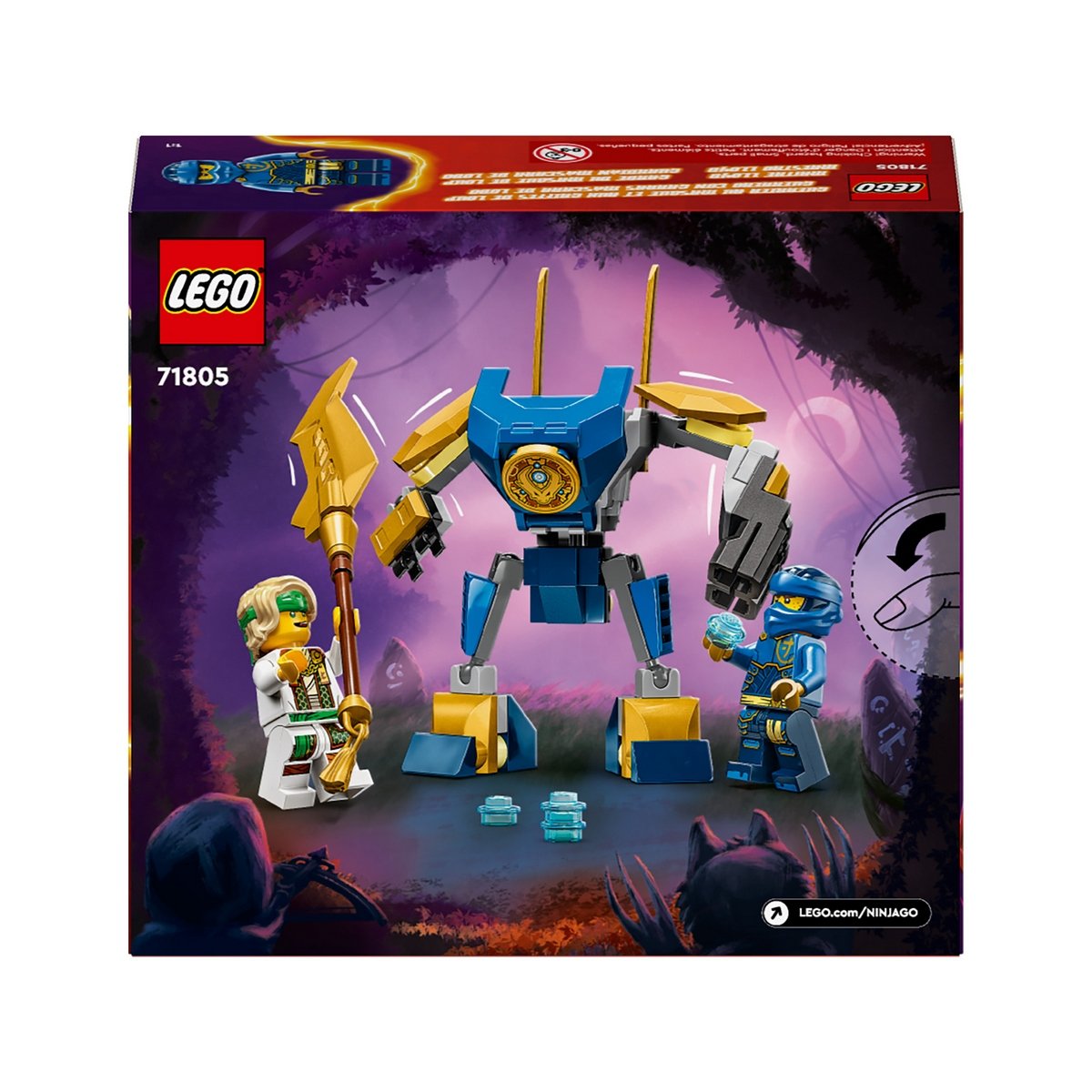 Pack De Combate Armadura De Jay Lego Ninjago