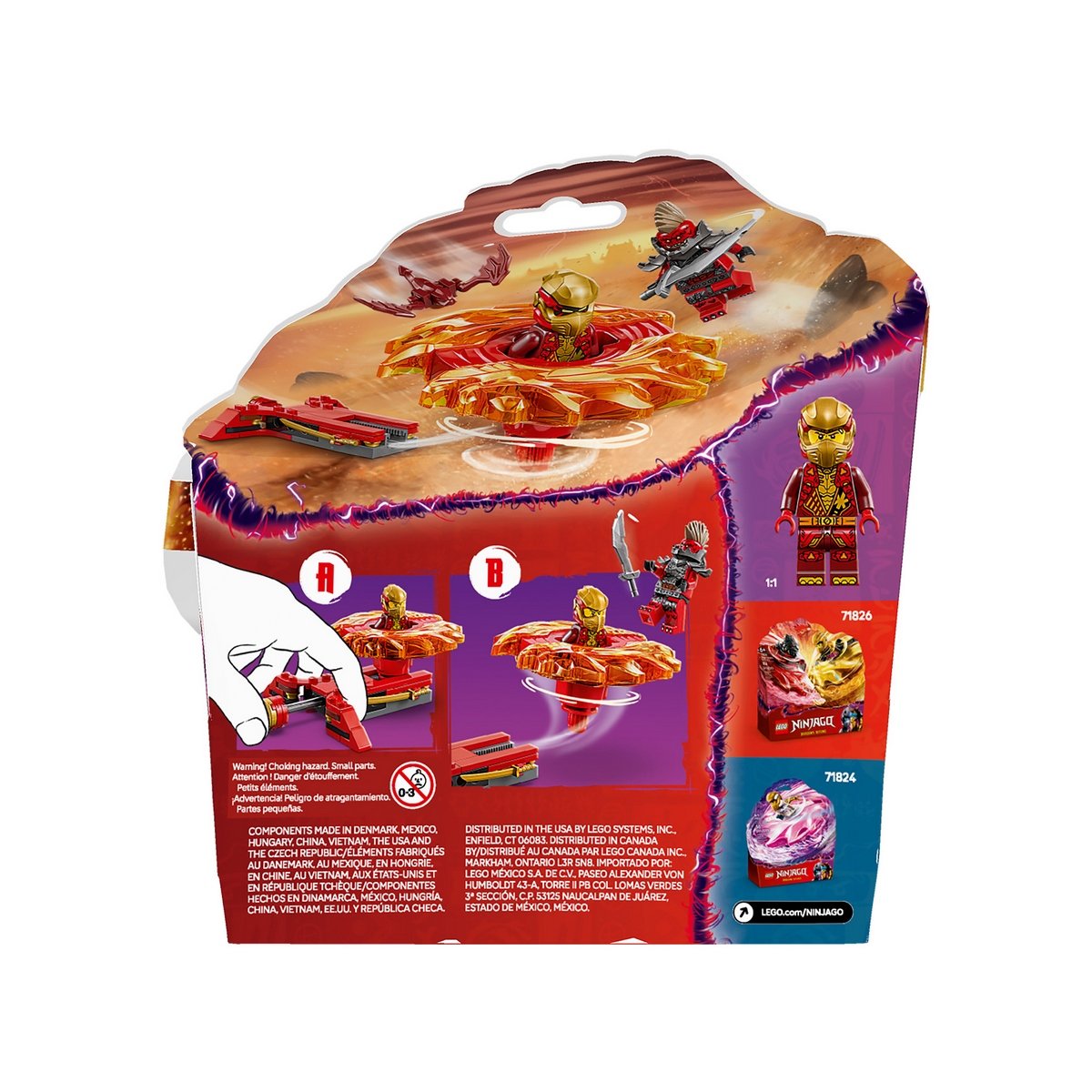 Spinner De Spinjitzu Del Dragón De Kai Lego Ninjago