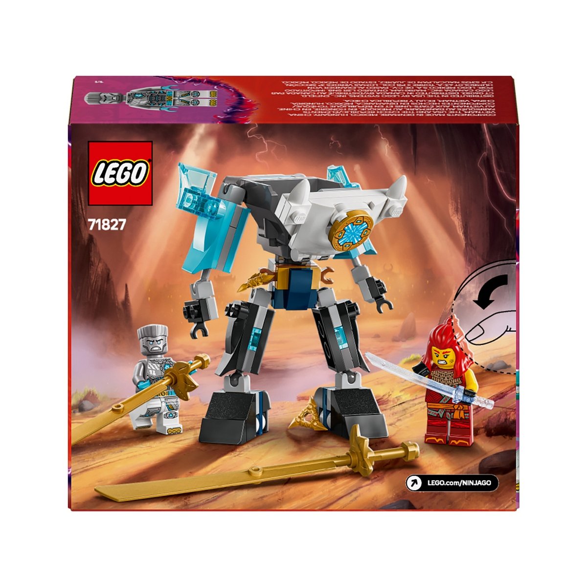 Armadura Robótica De Combate De Zane Lego Ninjago