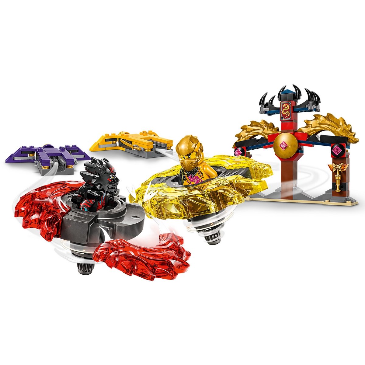 Pack De Combate Spinjitzu Del Dragón Lego Ninjago