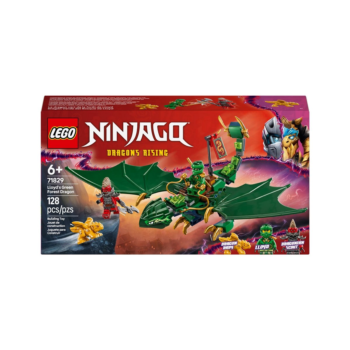 Dragón Verde Del Bosque De Lloyd Lego Ninjago