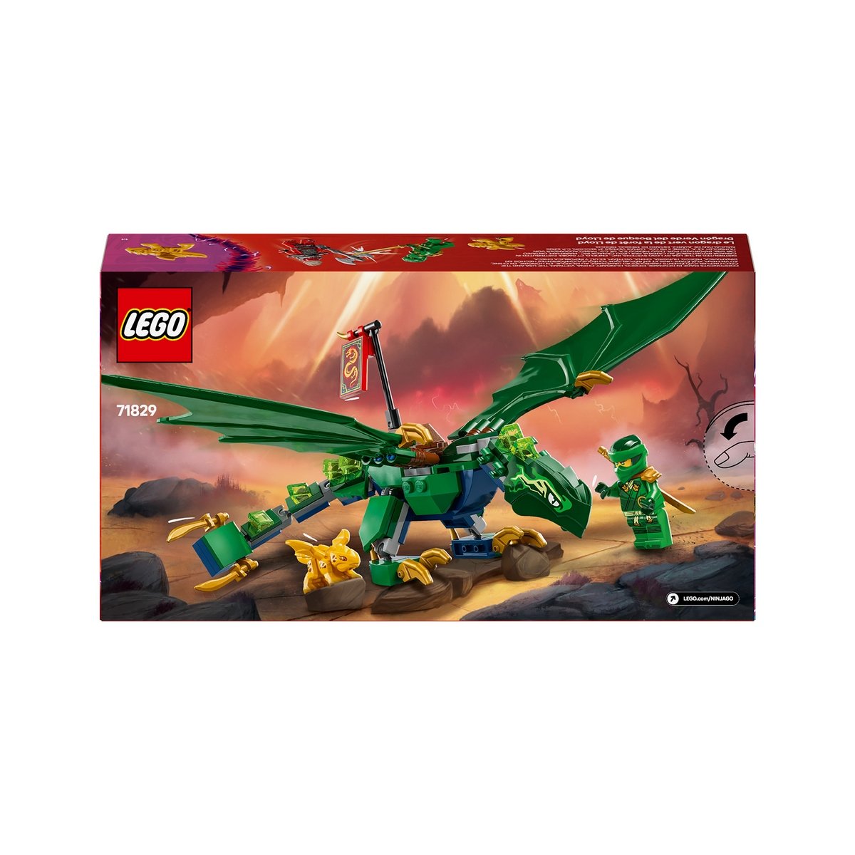 Dragón Verde Del Bosque De Lloyd Lego Ninjago