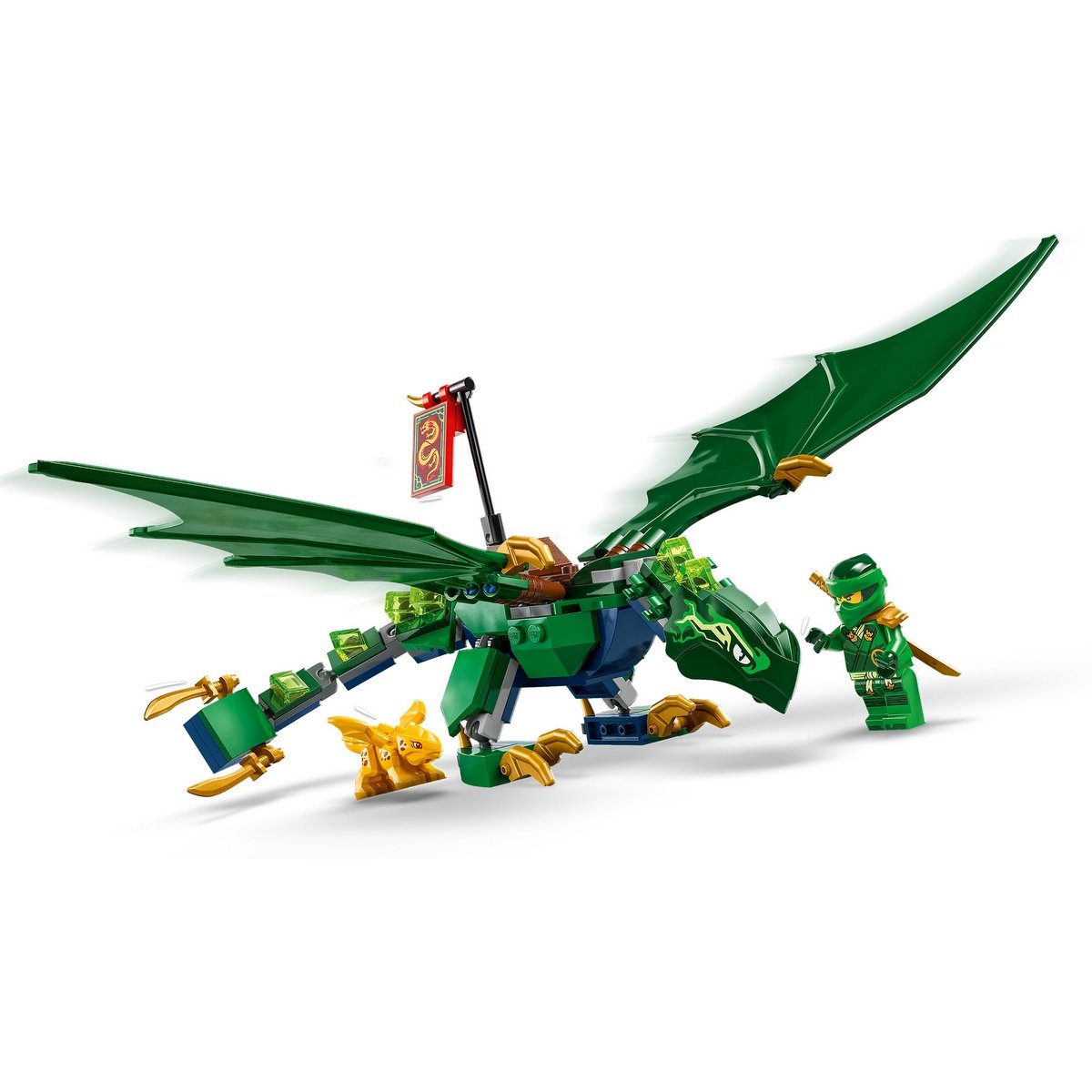 Dragón Verde Del Bosque De Lloyd Lego Ninjago