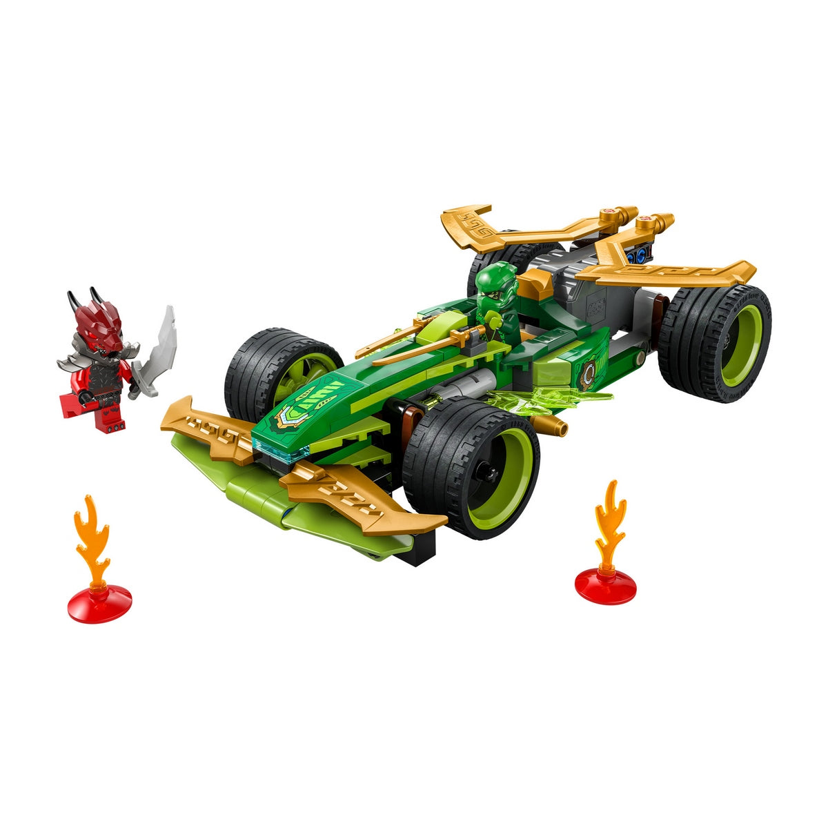 Coche De Carreras Con Motor De Carga Lego Ninjago