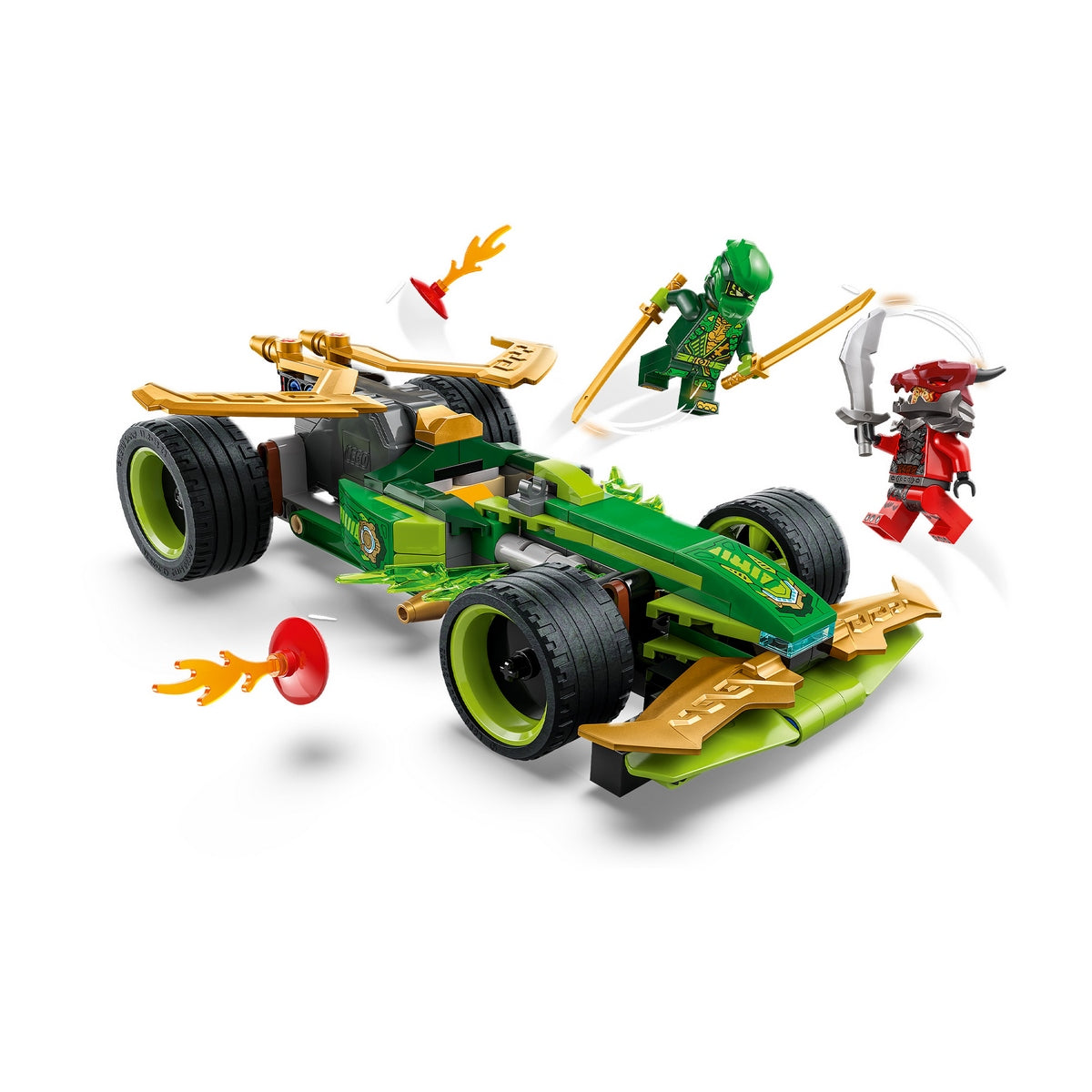 Coche De Carreras Con Motor De Carga Lego Ninjago