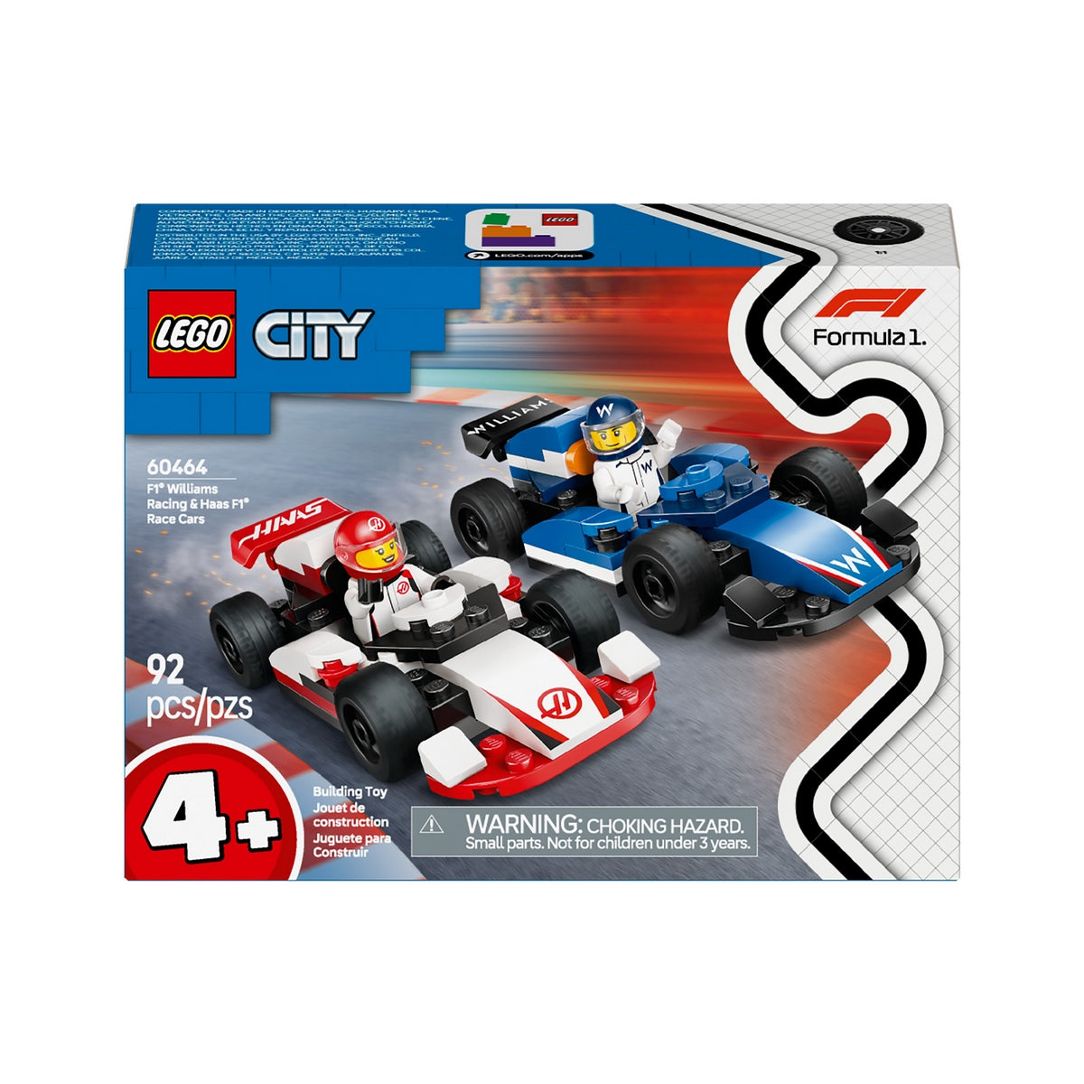Autos De F1 Williams Racing Y Haas F1 Lego City