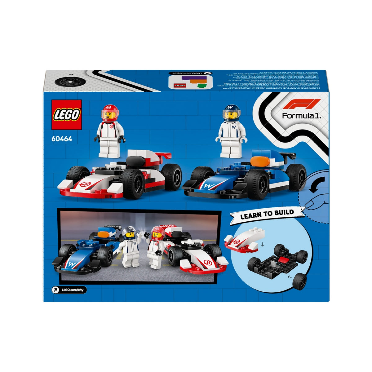 Autos De F1 Williams Racing Y Haas F1 Lego City