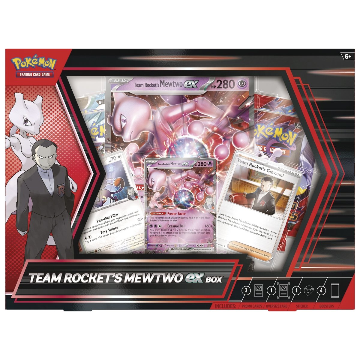 Pokemon Tcg Team Rocket's Mewtwo Ex Box Ing