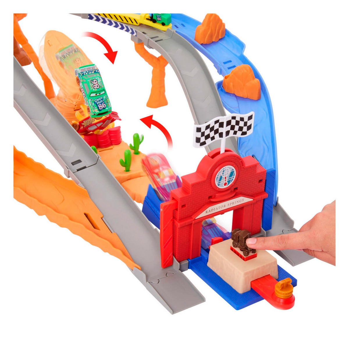 Cars Pista De Juguete Pista Carrera Al Rescate