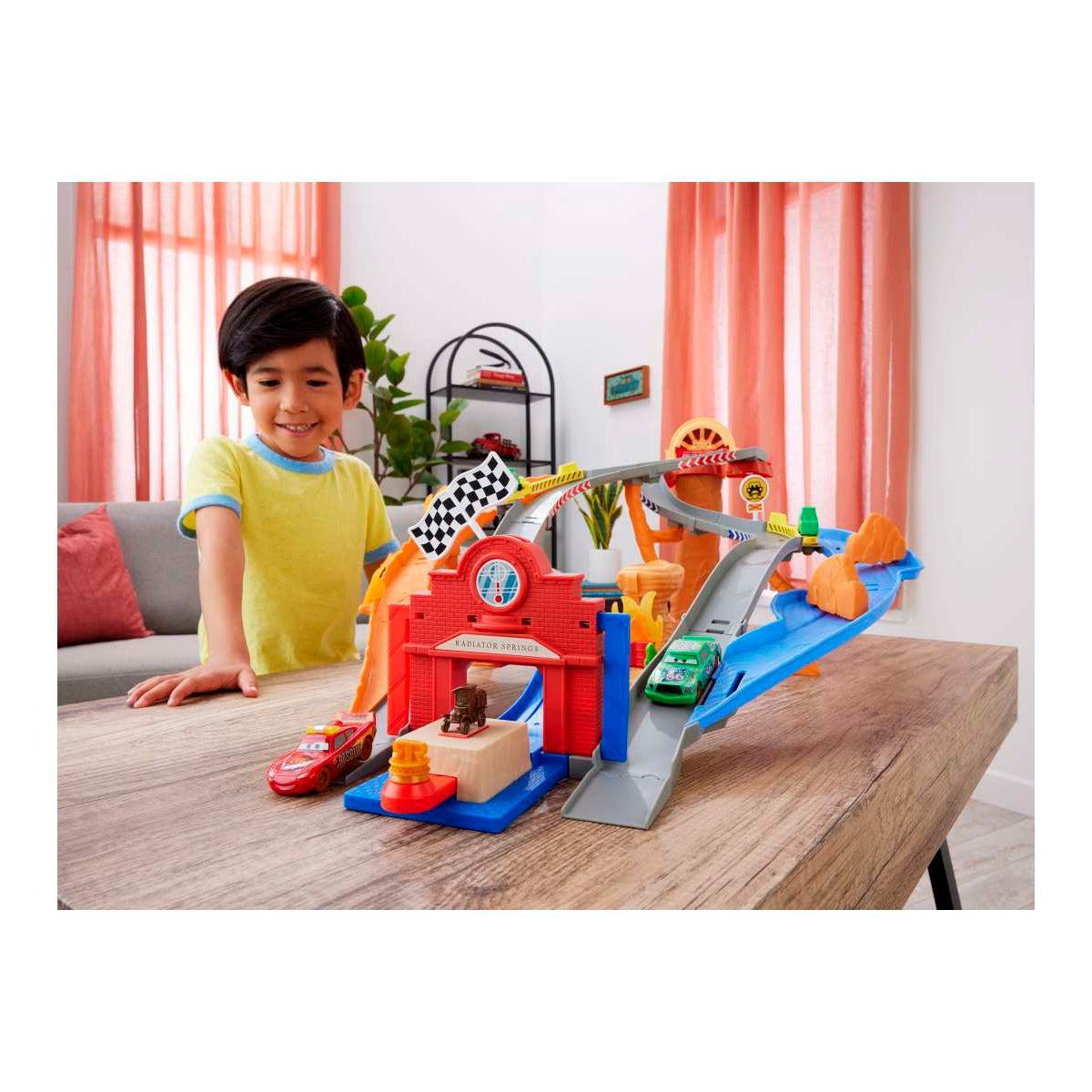 Cars Pista De Juguete Pista Carrera Al Rescate