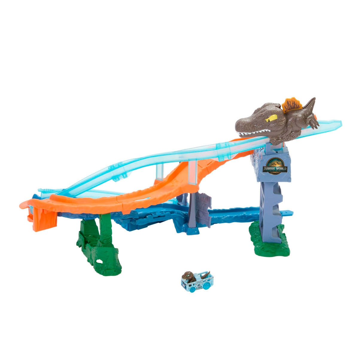Hot Wheels Racerverse Pista De Juguete Jurassic World