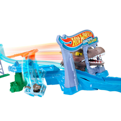 Hot Wheels Racerverse Pista De Juguete Jurassic World