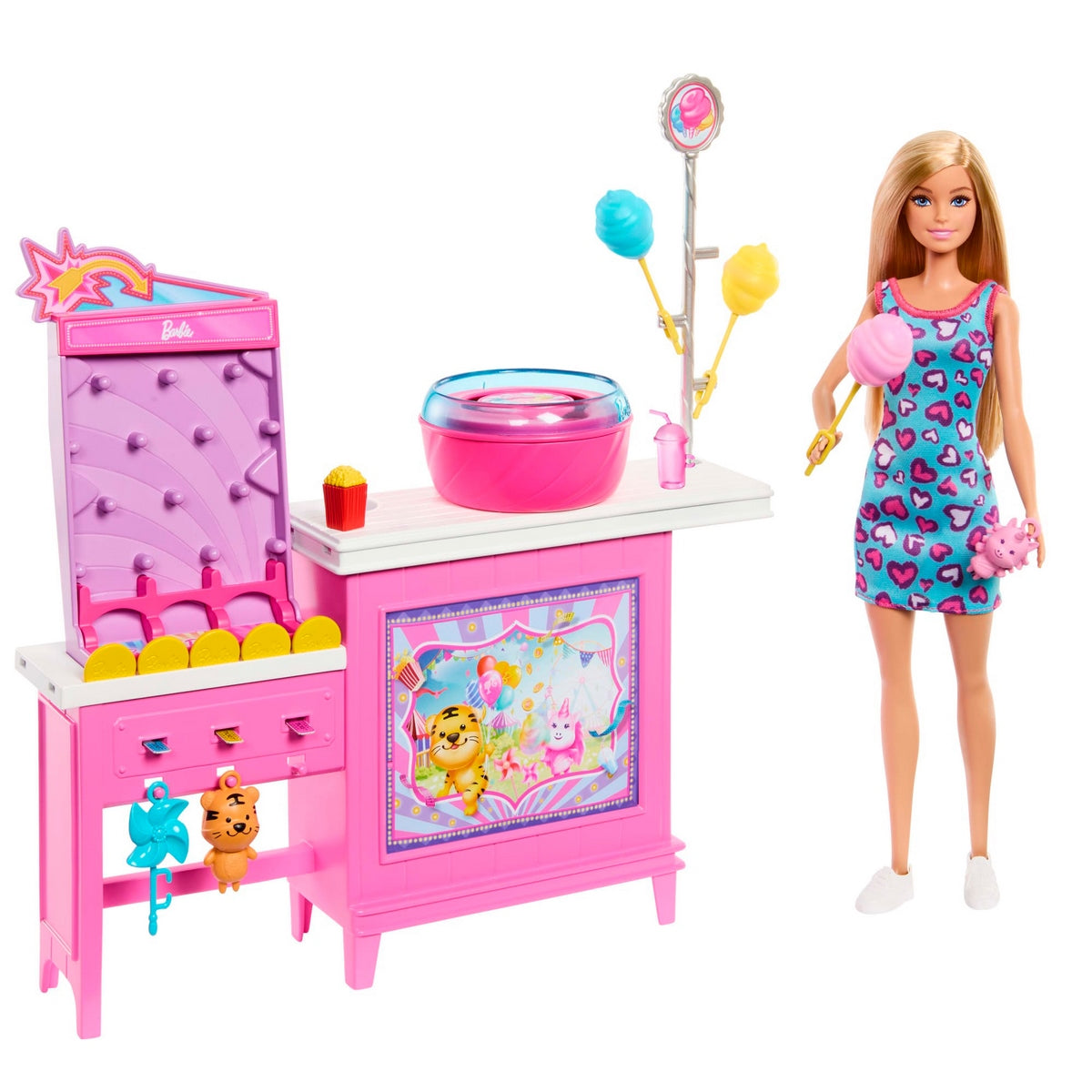 Barbie Los Misterios Barbie Set Estación Algodón De Azúcar