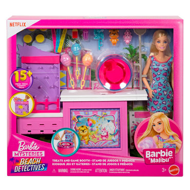 Barbie Los Misterios Barbie Set Estación Algodón De Azúcar