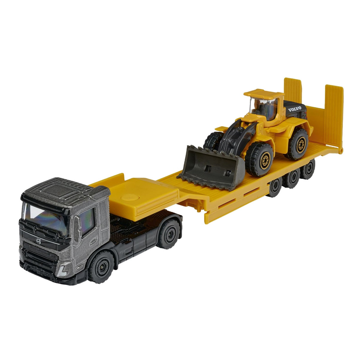 Majorette Volvo Transporter - Fmx Low Bed Trailer