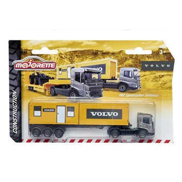 Majorette Volvo Transporter - Fmx Construction Container