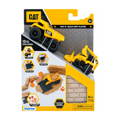 Cat Cavar Y Construir Play Set - Dig N Build Dirt Playset (Escombros)