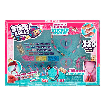 Kit de joyería de juguete Sticki Rolls  Estación Sticki