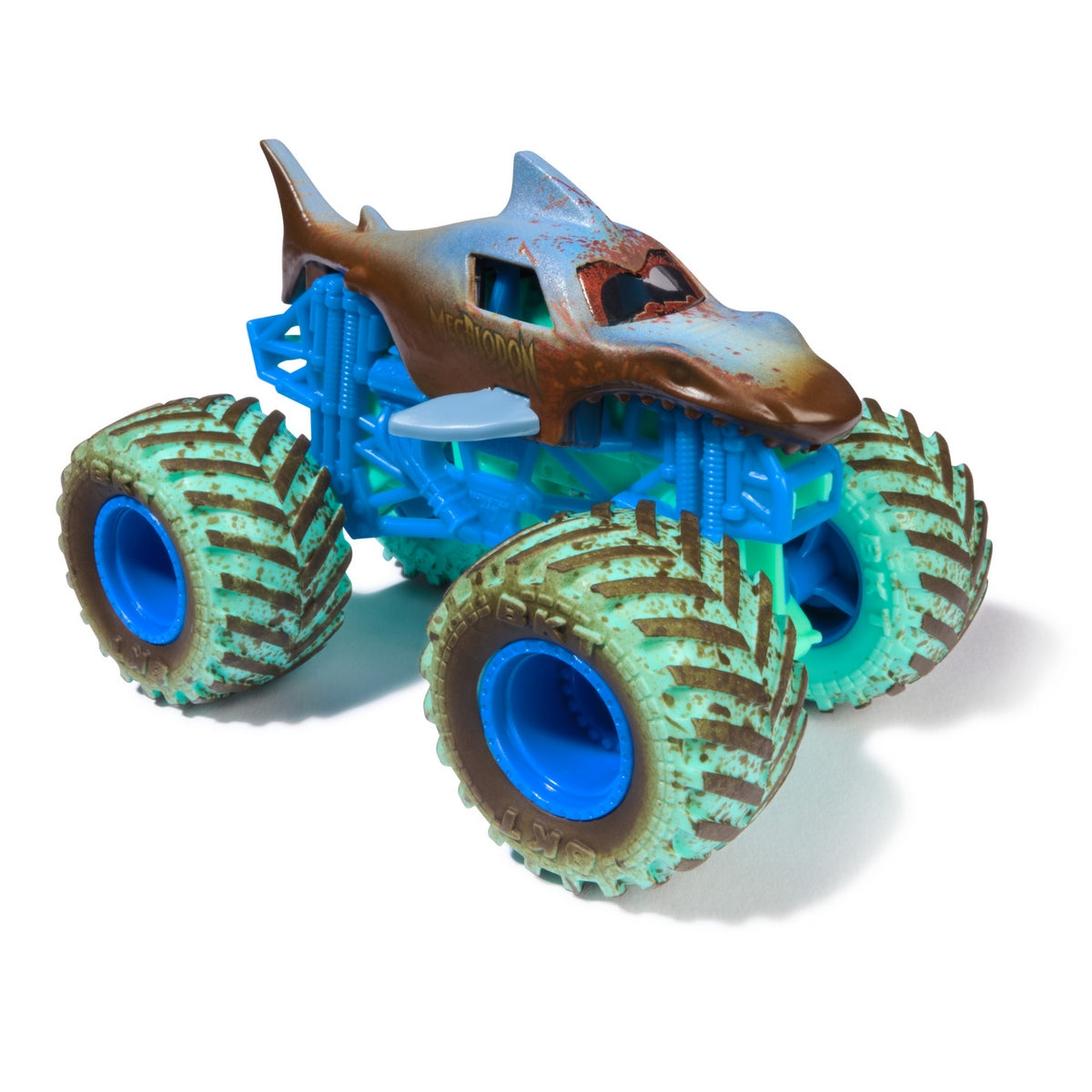 Monster Jam Veh 1:64 Cambia Color - Megalodon