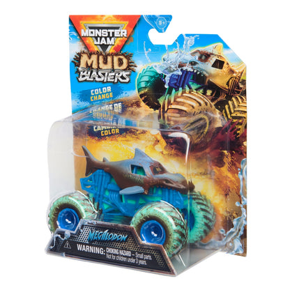 Monster Jam Veh 1:64 Cambia Color - Megalodon